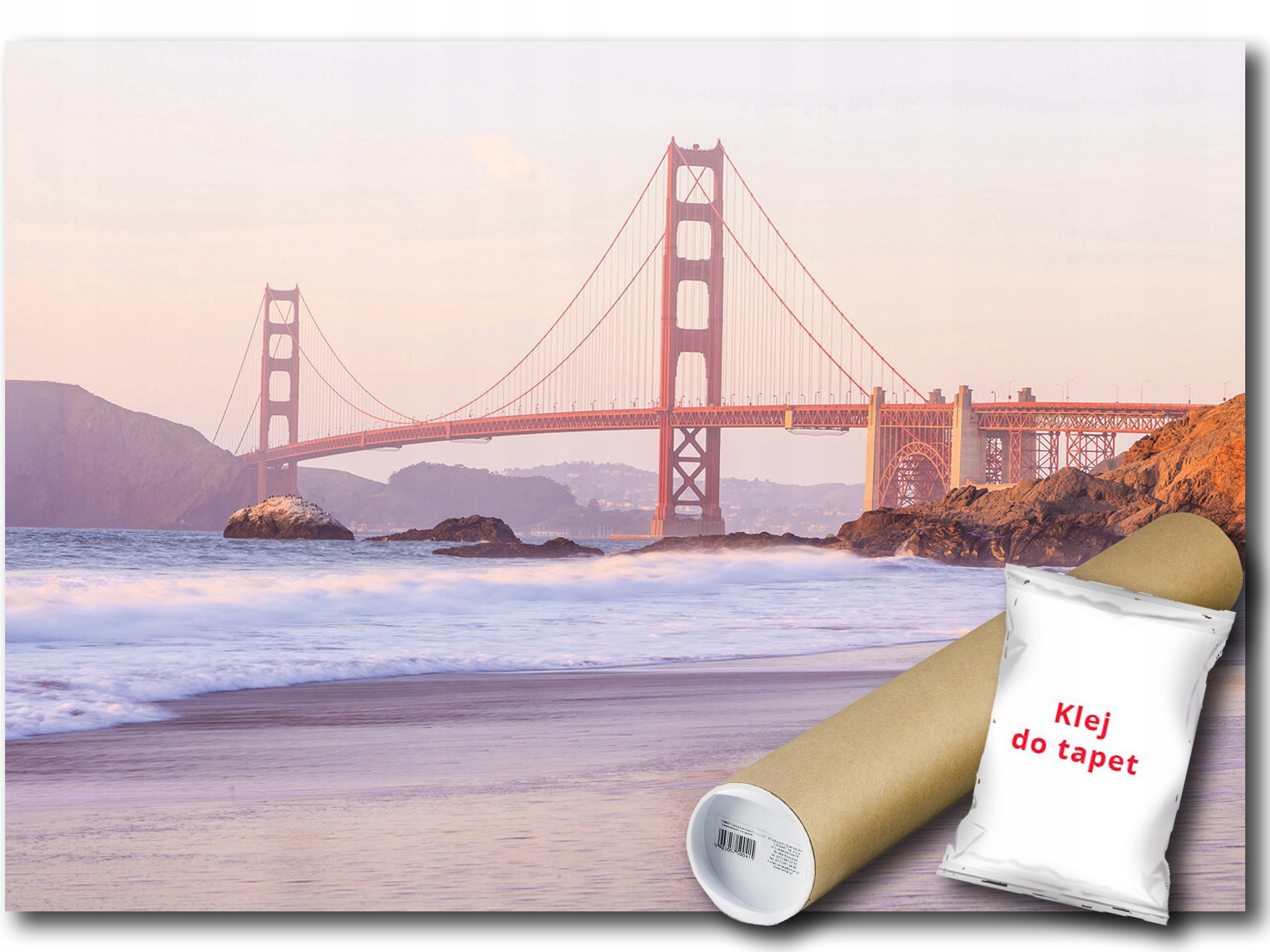 Vinylová Fototapeta San Francisco Golden Gate Most Pohľad 368x254