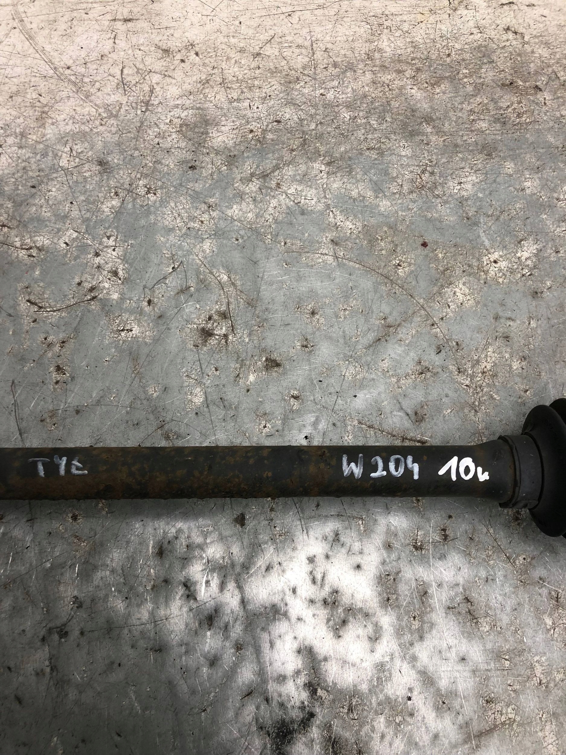 semi-axis rear part rear MERCEDES W204