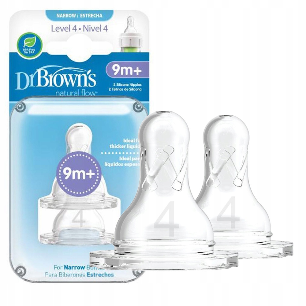 

Dr Browns Smoczek Wąski Standard P4 9m+ 2SZT