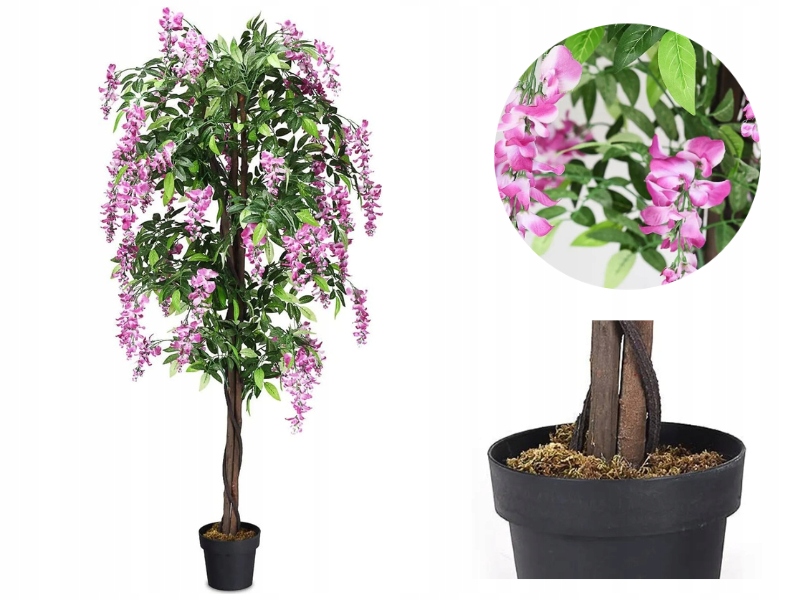 Umelý Dekoračný Stromček Veľký 182,5 cm Do Domu I Vonku Dekorácia