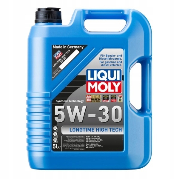 Liqui Moly Olej 5W30 5L Longtime High Tech Dpf 229.51 502.00 505.00