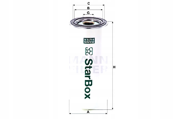 FILTR OLEJU BOGE MANN-FILTER