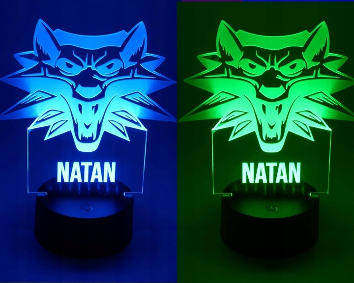 Lampka Nocna 3D Led LOGO DUCATI MOTOR IMIĘ Grawer Rodzaj gwintu zintegrowane źródło LED