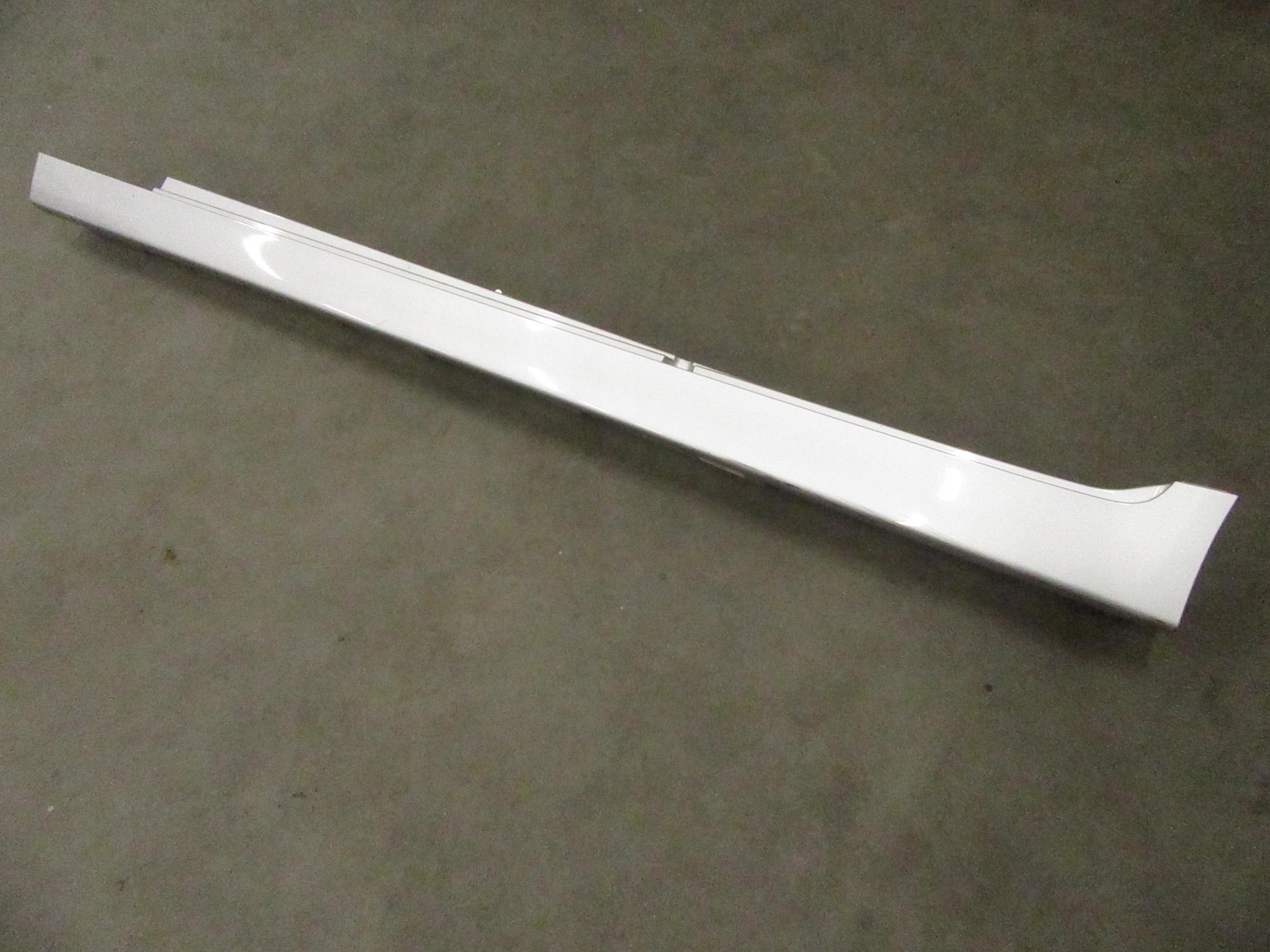 moulding cap threshold left BMW 5 F10 F11 TITANSILBER 354
