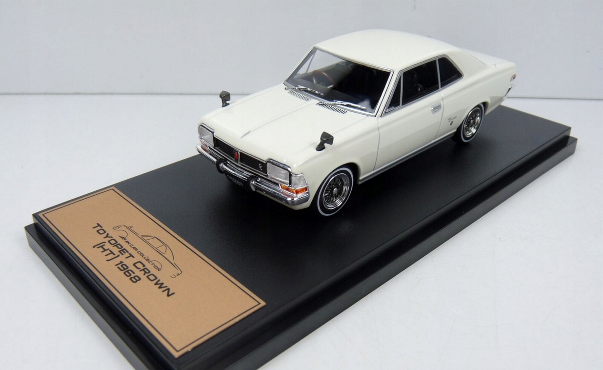Toyopet Crown Blanc (ht) 1968 Hachette 1:43 JP26