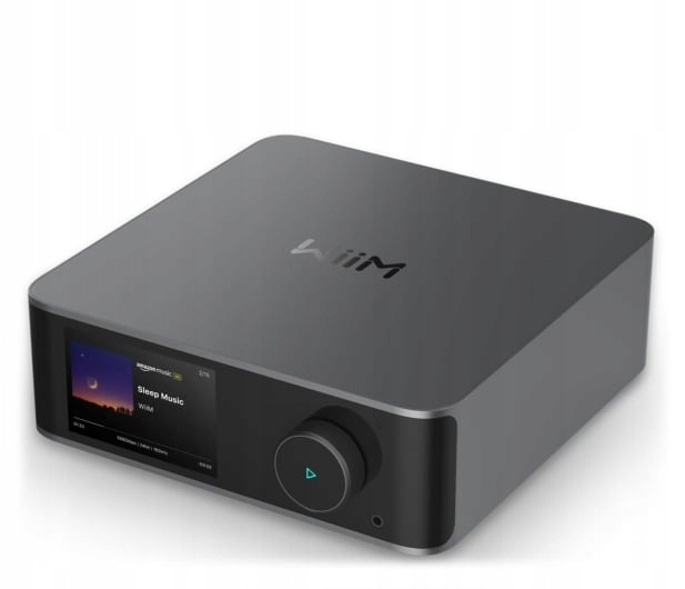 WiiM Ultra odtwarzacz sieciowy Streamer Bluetooth 5.3 HDMI pilot Dark Gray