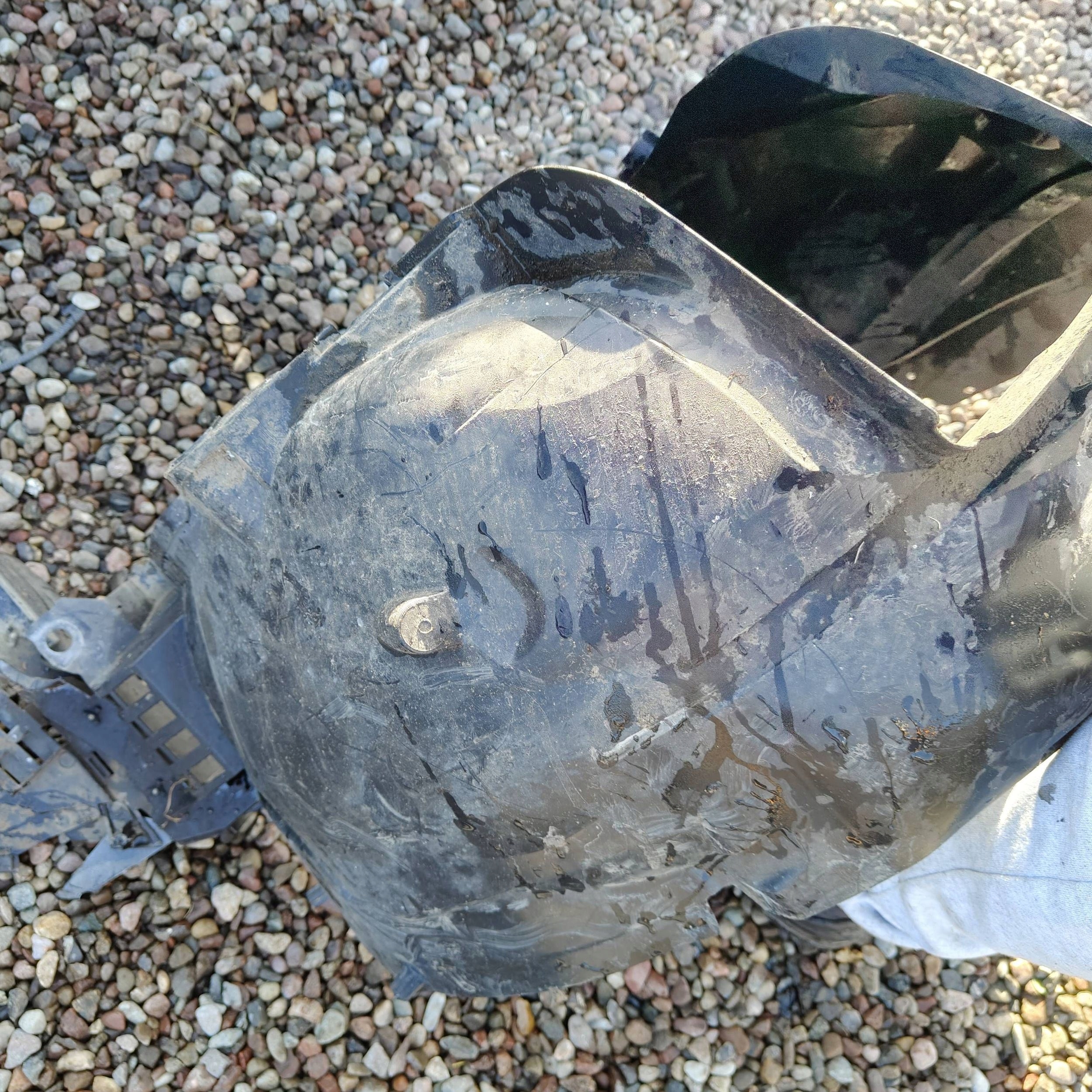 mudguard front front side left Dacia Sandero II 638417606r