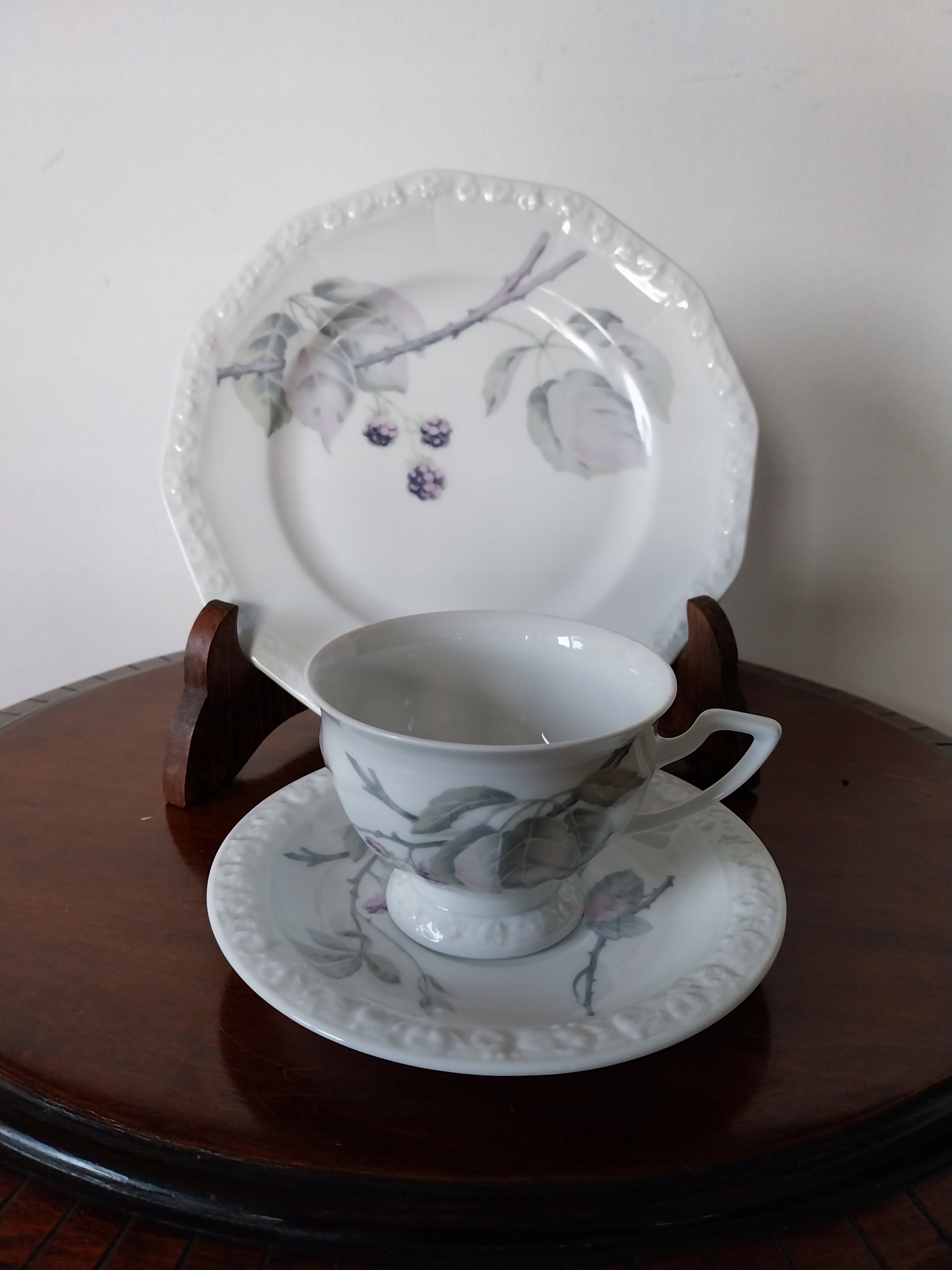 Trio Rosenthal MARIA wzór Jeżyna