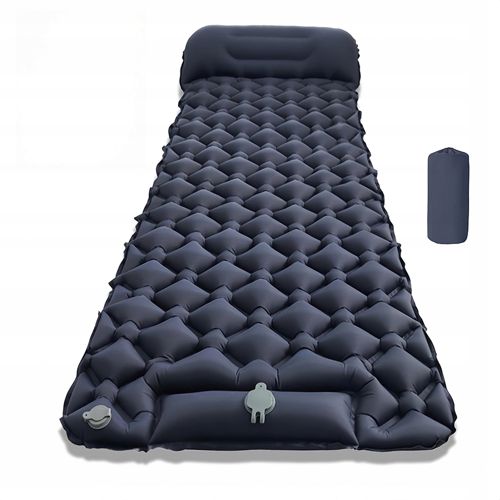 Materac Turystyczny Jednoosobowy Dmuchany Trekkingowy 190CM