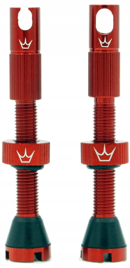 Wentyle Peaty's Chris King Tubeless Valves 42mm Red