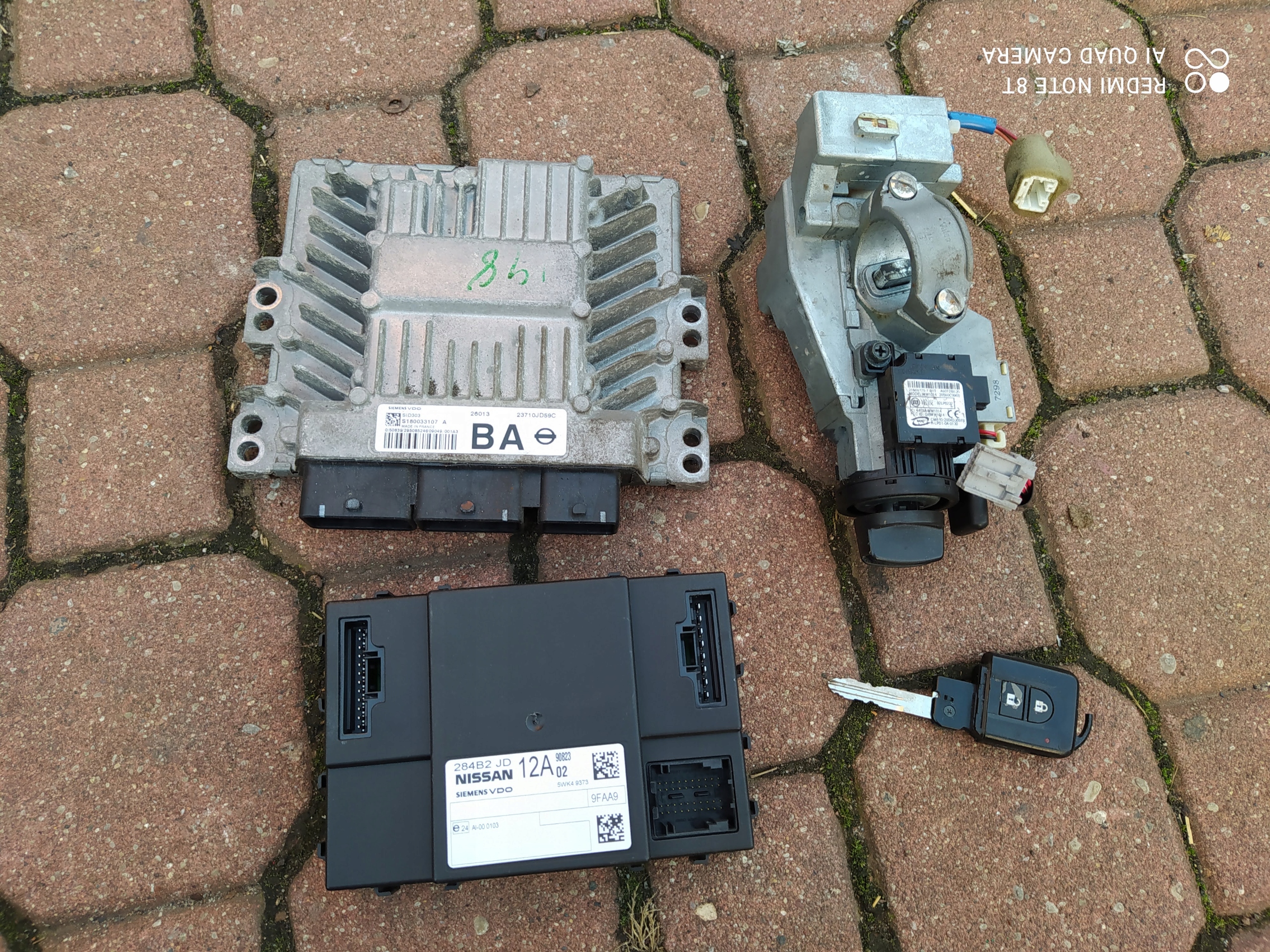 Комп'ютер стартовий комплект QASHQAI J10 1,5 DCI 09R.