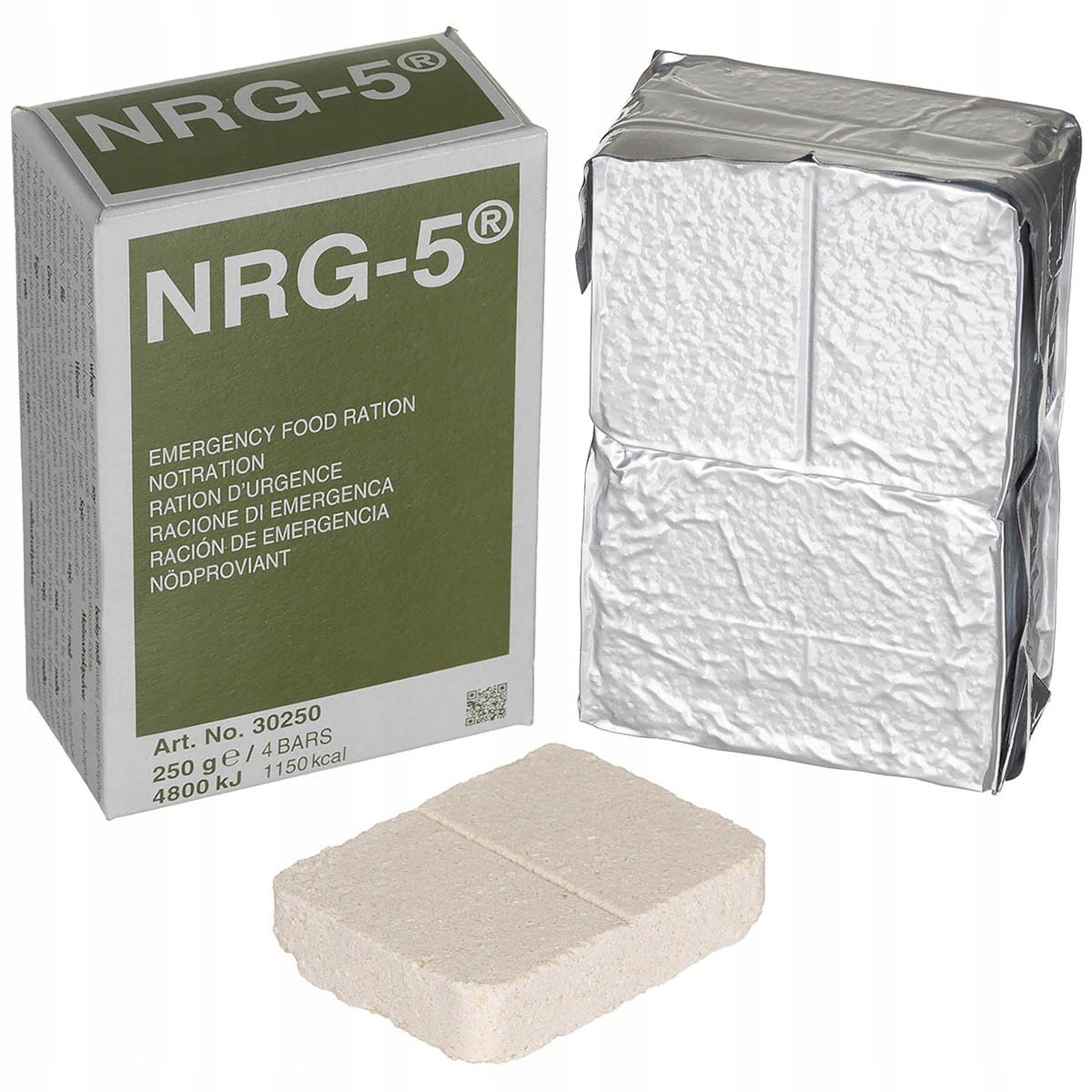 Awaryjna dawka żywności Emergency Rations NRG-5 250 g (4 bars)