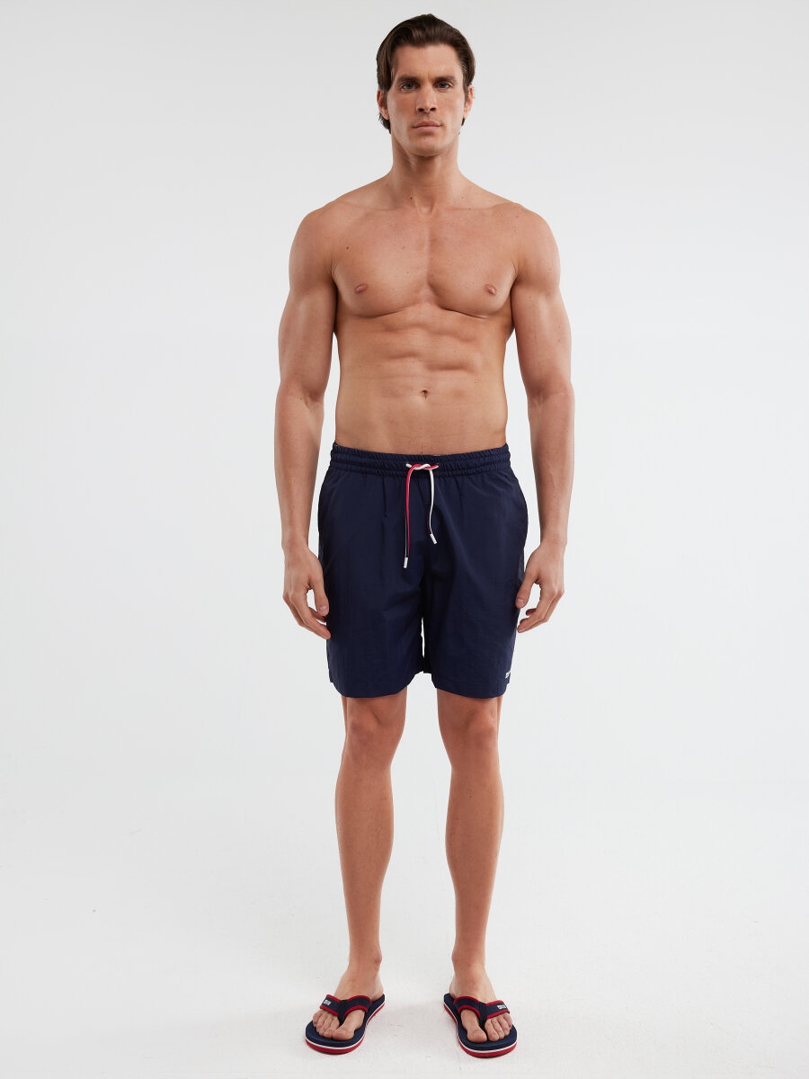 Big Star Pánské Koupací Šortky Modré Rafaelsi 403 M