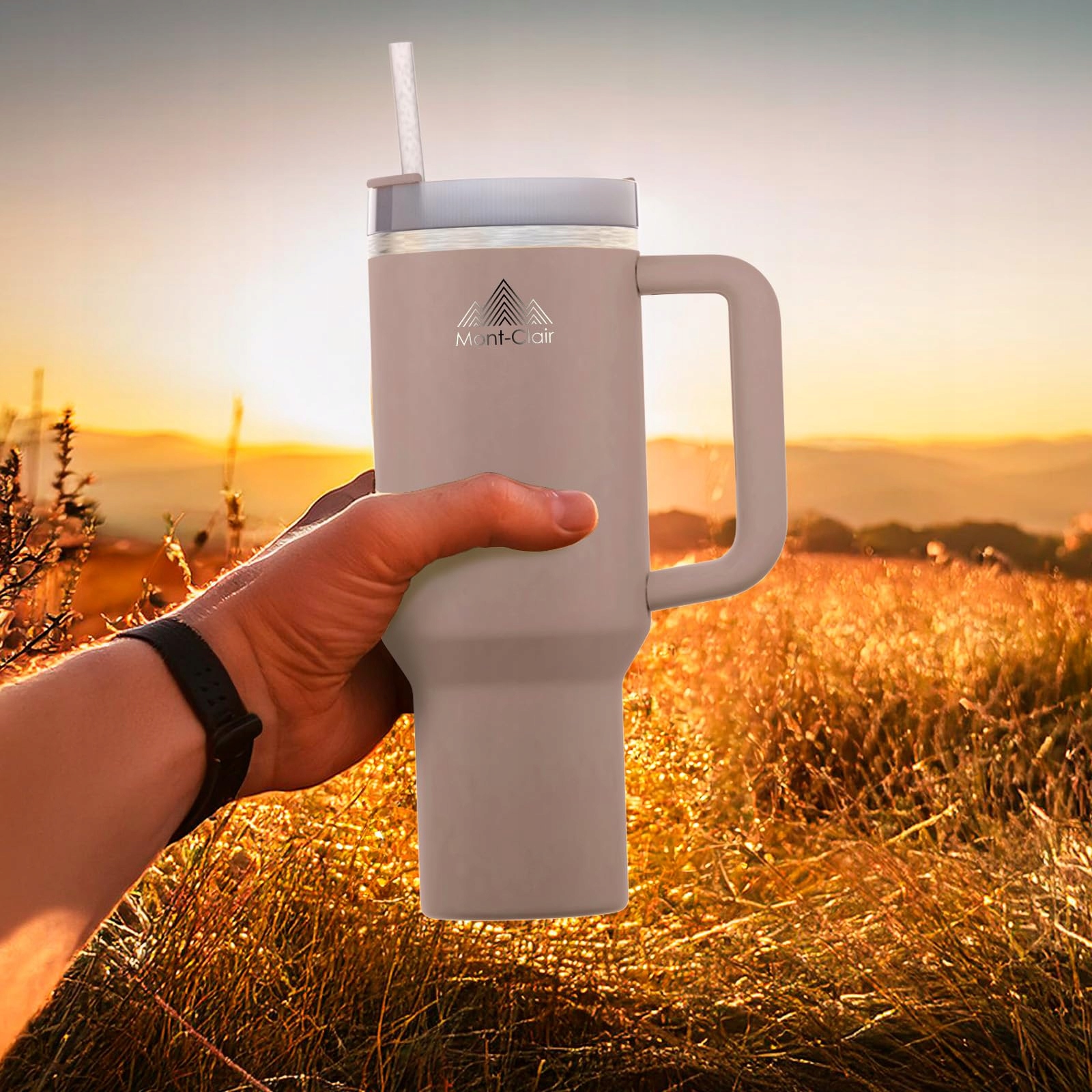 TUMBLER Kubek Termiczny 1.2L Z Ustnikiem BPA Free — miniatura 5