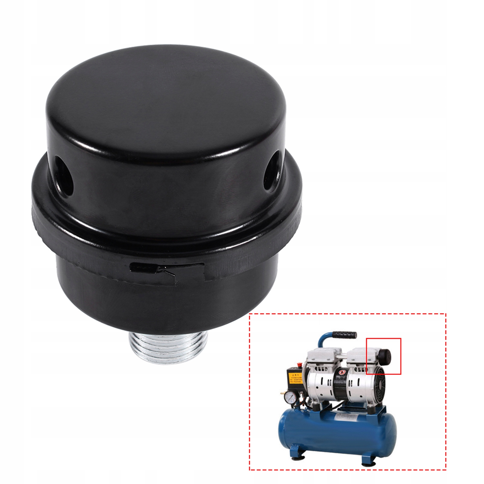 Filtr Powietrza Kompresora Sprężarki G1/2 20MM