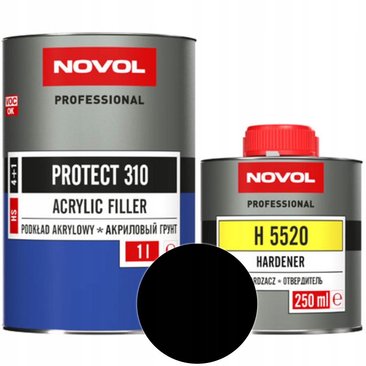 

Novol Protect 310 Podkład Akrylowy Hs Czarny 1,25l