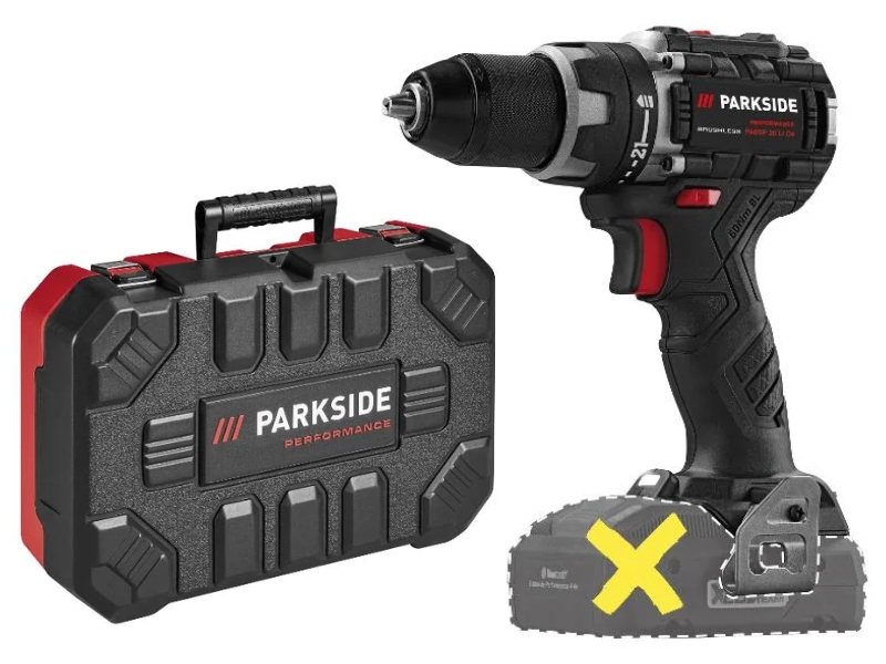 Parkside wiertarko wkrętarka akumulatorowa 60 Nm 20V Pabsp bezszczotkowa