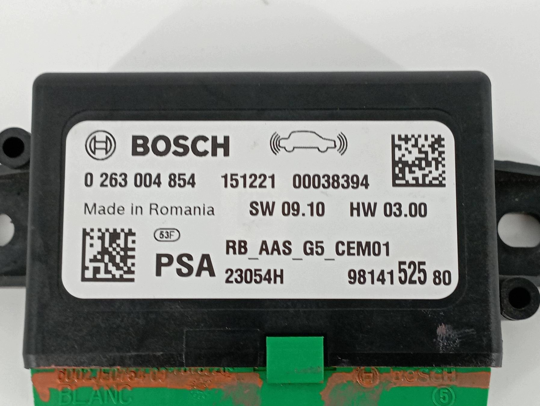 modulo PDC parcheggio 0263004854 Peugeot 308 II (2014- )