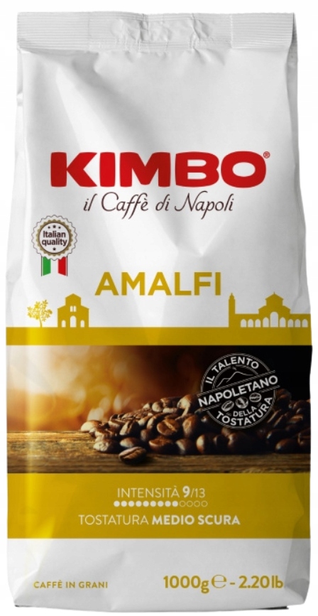 Levně Kimbo Amalfi Arabica 100% káva káva 1 kg