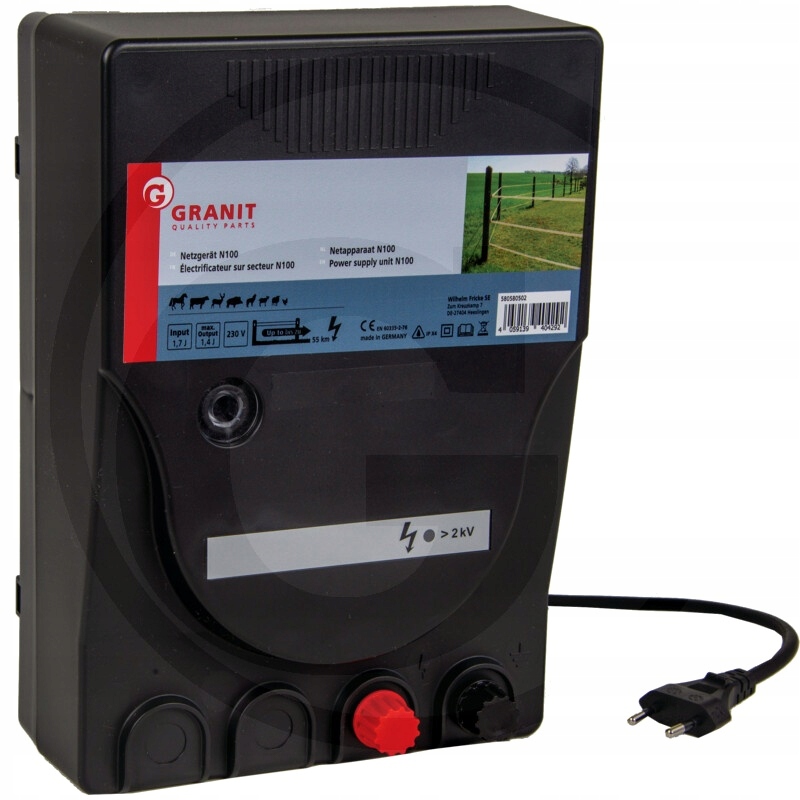 Síťový pastvinový elektrizátor N100 230V pastuch