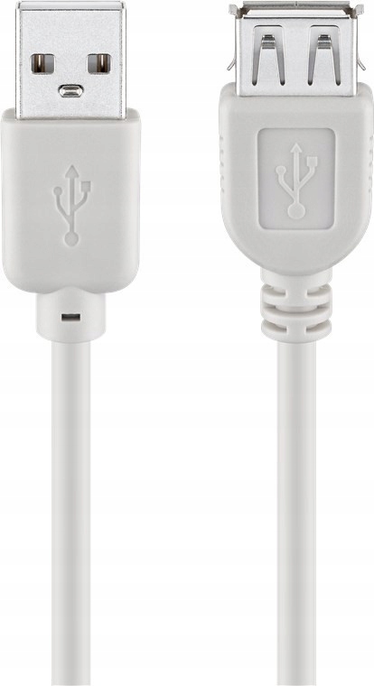 

Przedłużacz Usb 2.0 Hi-Speed, Szary 0.3 m