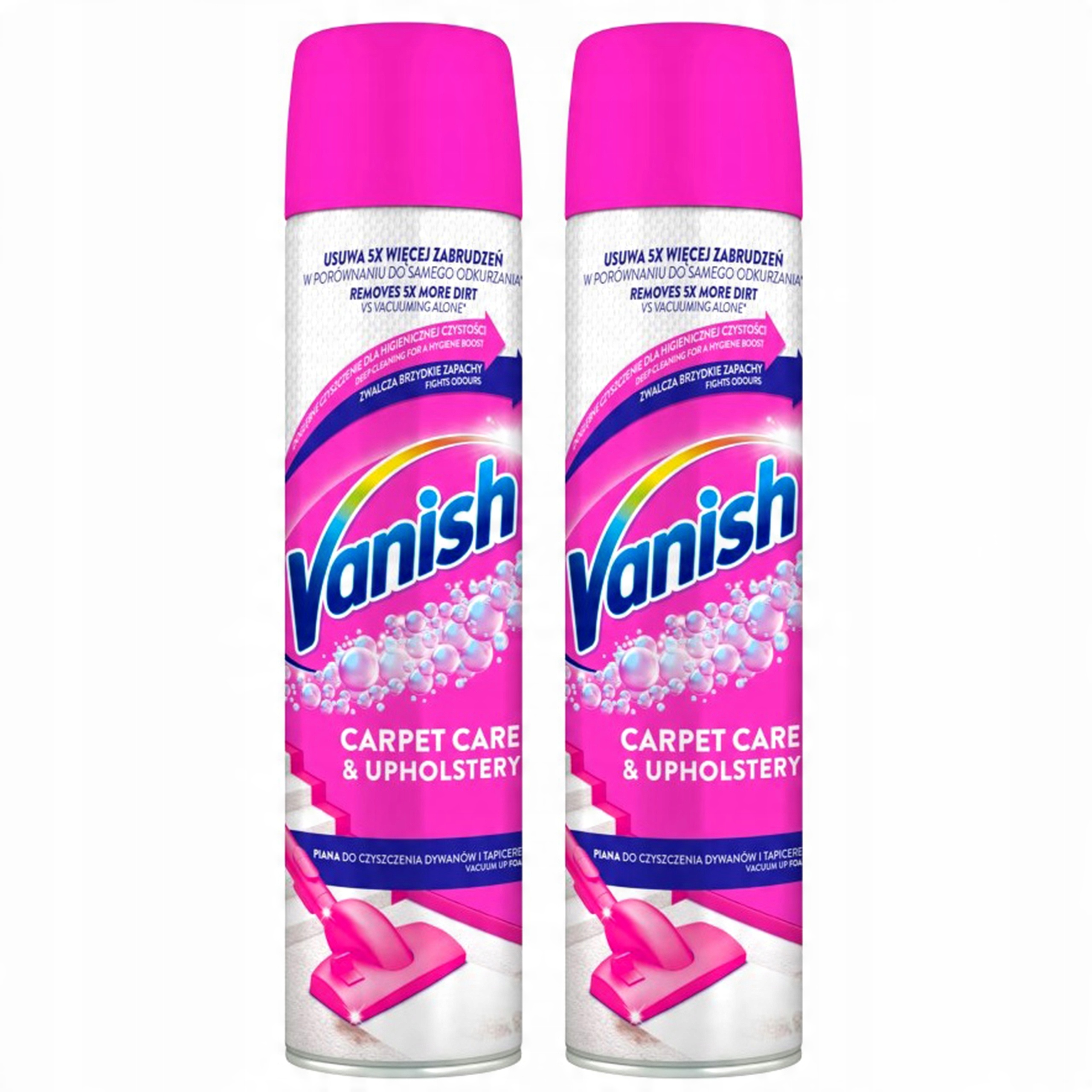 

Vanish Gold Pianka do Czyszczenia Dywanów 2x600ml