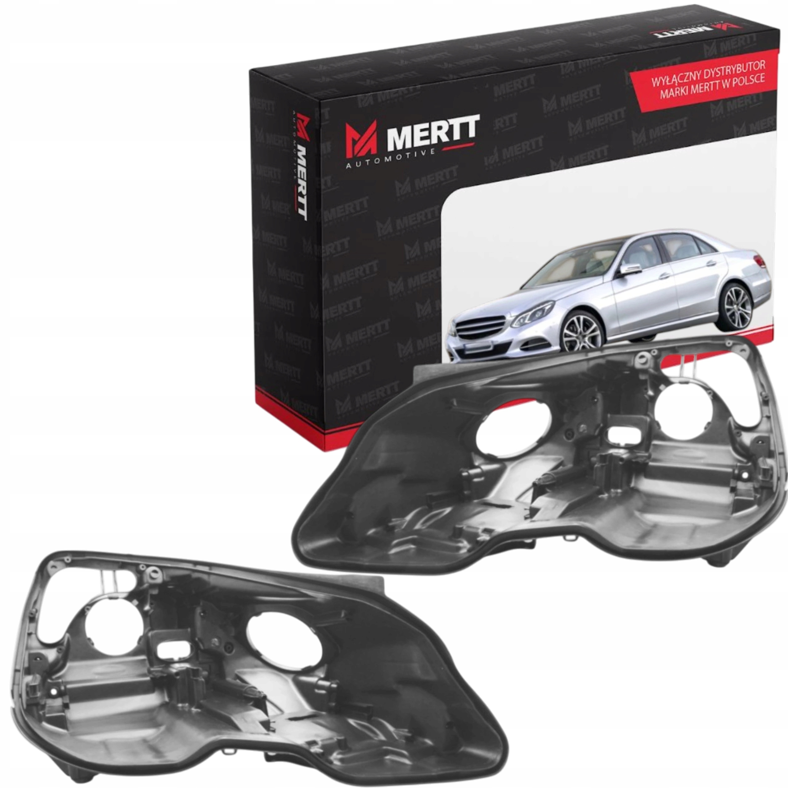 Levé Pravé Pouzdro Světlometu Předního Světla Mercedes W212 2009-2013