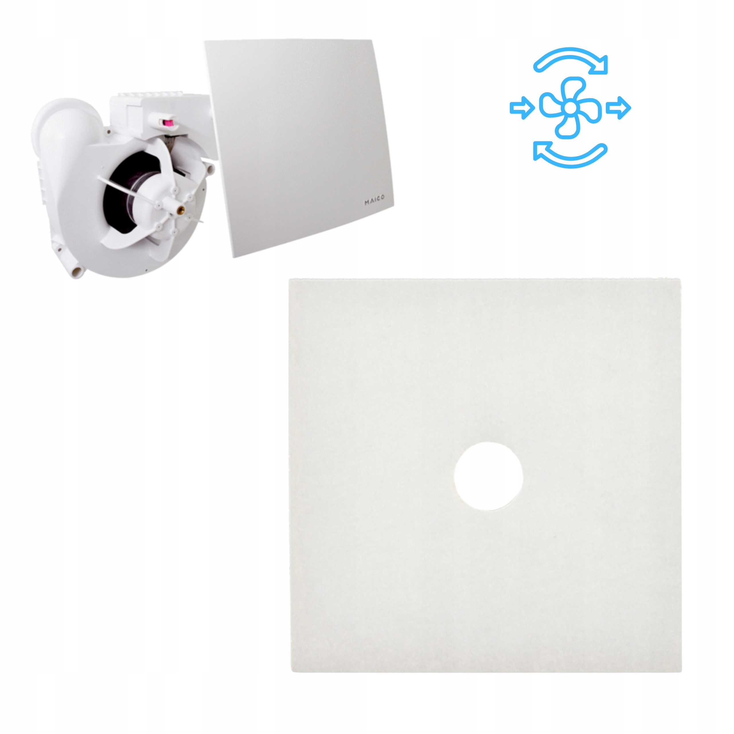30 x Filtr Maico pro ventilátor Maico Zf 60 100 série Er Filtr vzduchu