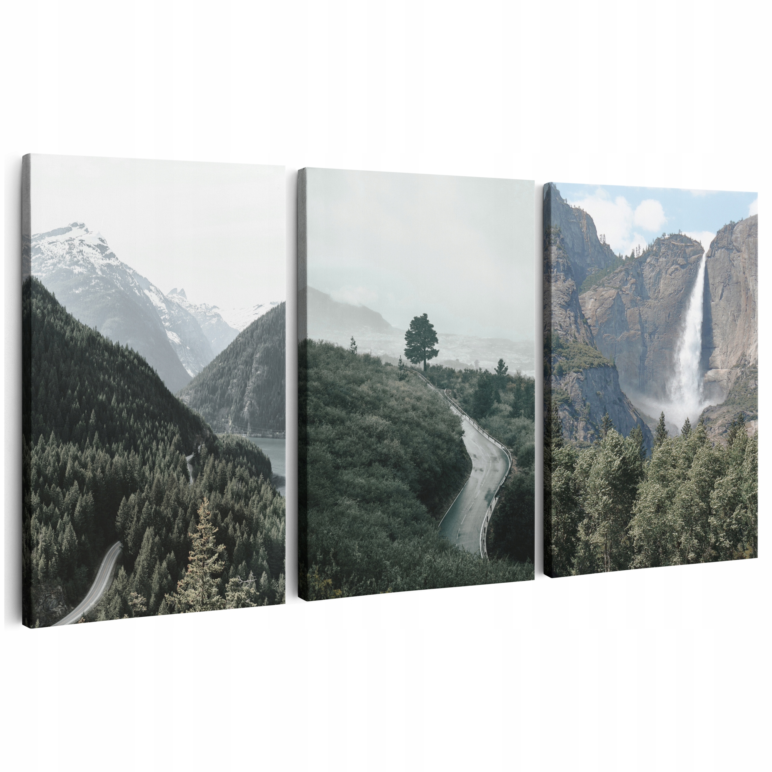 Obraz Na Plátně 180 cm *mnoho vzorů Obrazy Na Zeď Do Obývacího Pokoje Lesní Stromy