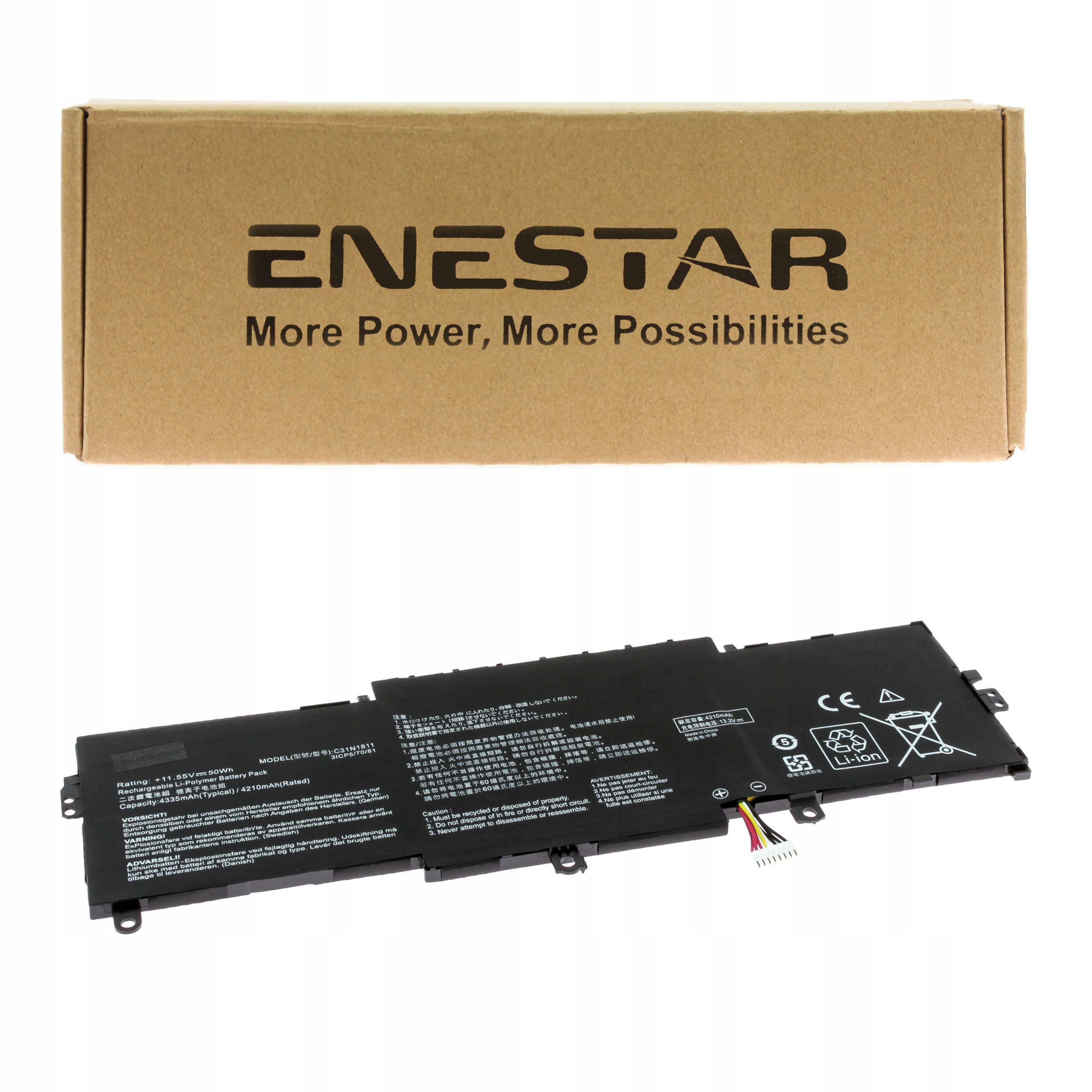 Premium bateria do Asus C31N1811 ZenBook 14 UX433 UX433F UX433FA UX433FN