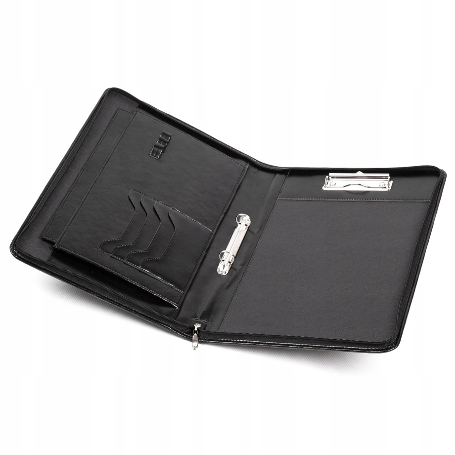 Aktówka teczka A4 na zamek ring+ klip