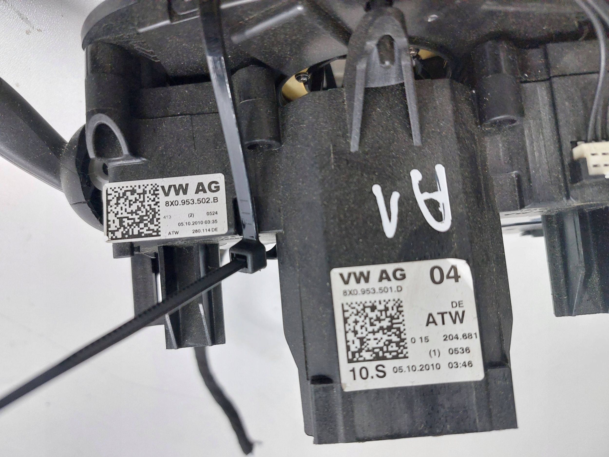 Audi Q3 8U 2015 Manetka / Bouton Indicateurs de direction Essuie glaces