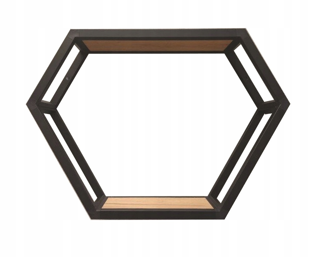 

Hexa Diamond 40x30 Półka Loft Industrialna Alu