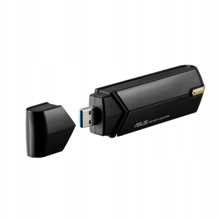 Adapter Asus USB-AX56 AX1800, bezprzewodowy dual-band 802.11ax 1201 Mbit/s