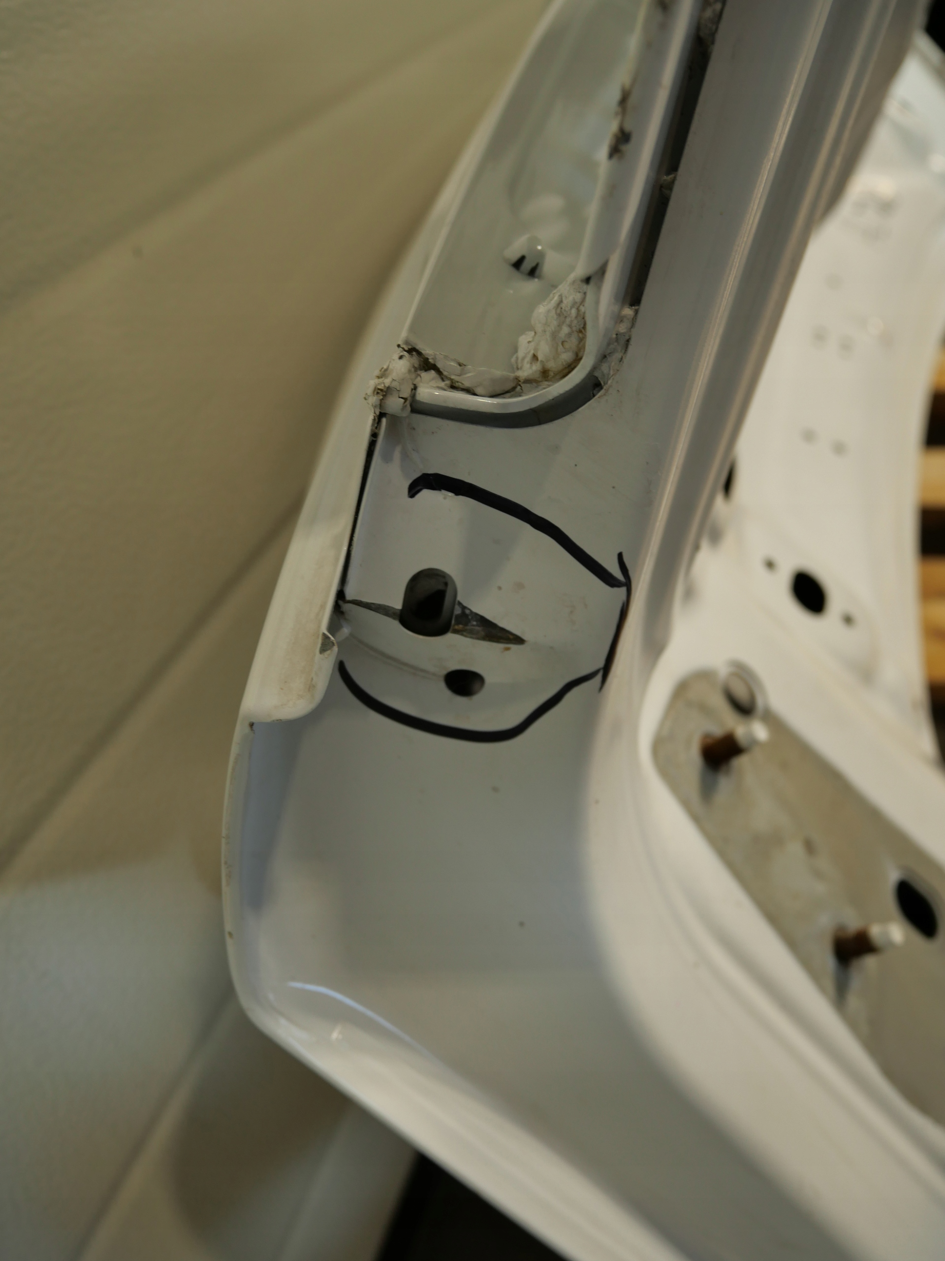 boot door trunk door JAGUAR XE