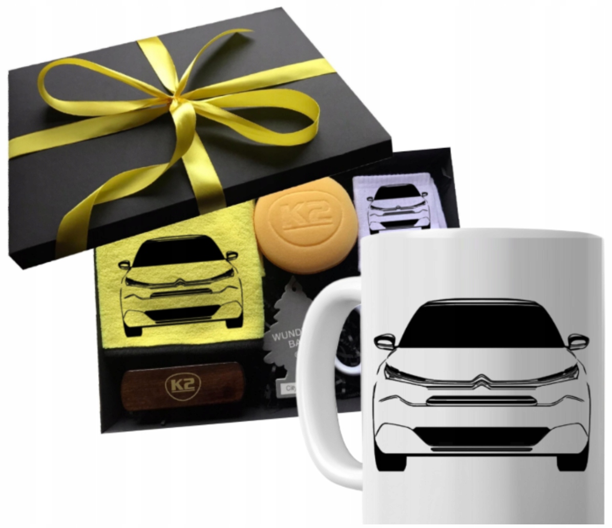 Sada dárek pro fanouška, hrnek pro kluka, pro řidiče auta Citroen