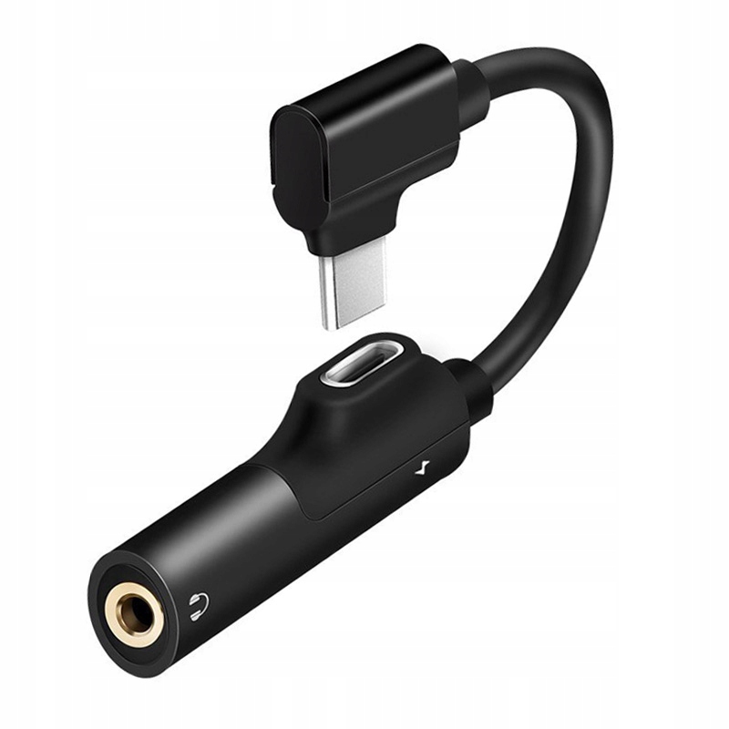 

Adapter Usb-c Jack 3,5 Ładowanie Słuchawki Aux