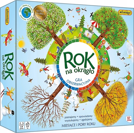 

Gra Obserwacyjna Rok Na Okrągło miesiące pory roku