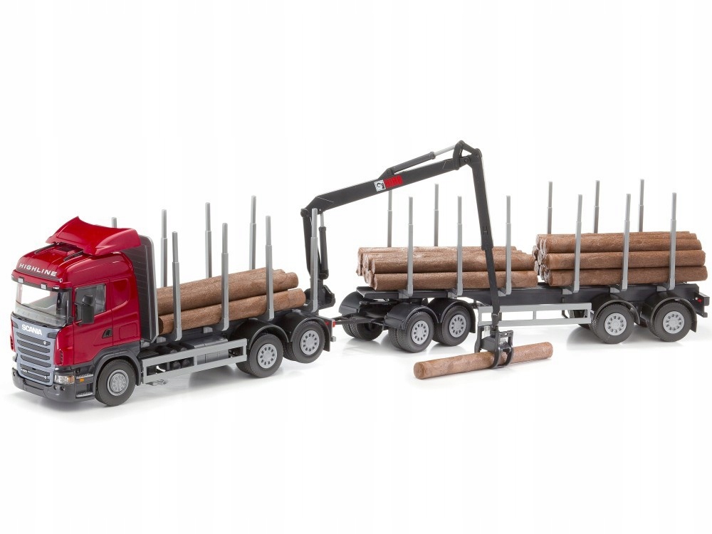 Emek 70805 Scania Highline transportér s jeřábem