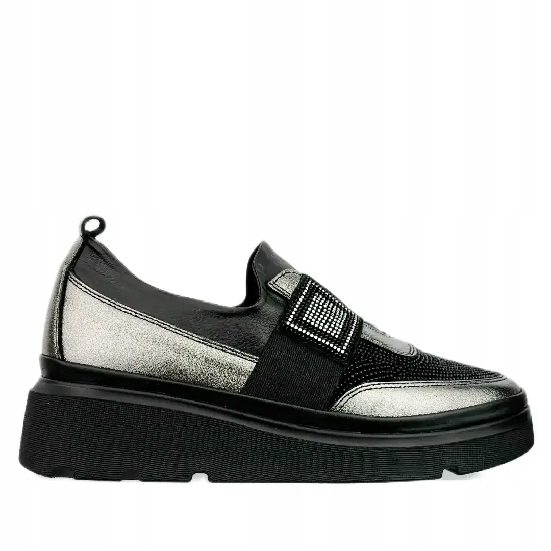 Dámské polobotky Boccato 773.1900.098 grafit Velikost 37, Grafit