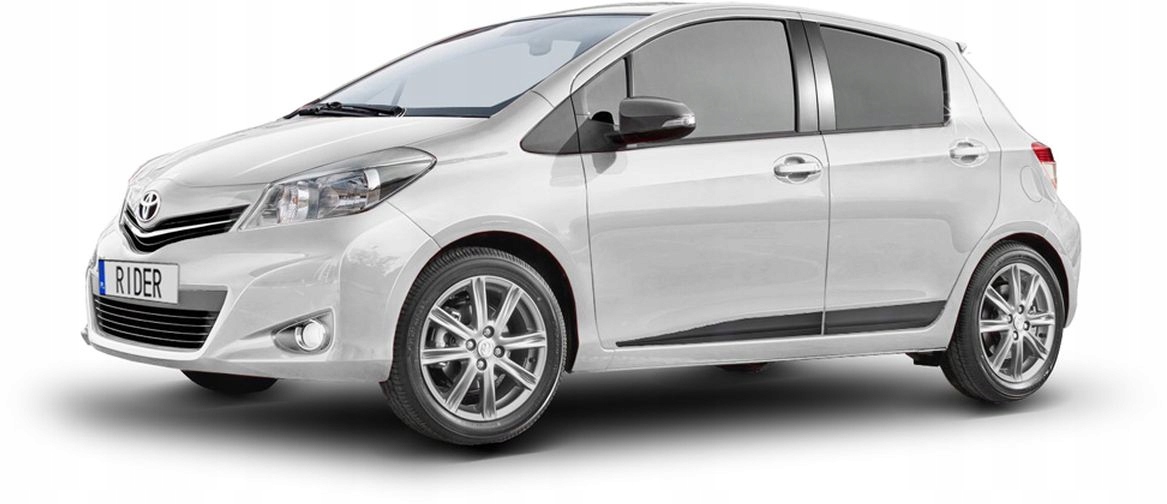 Boční lišty dveří Toyota Yaris, 2011-2016, 5.dveř