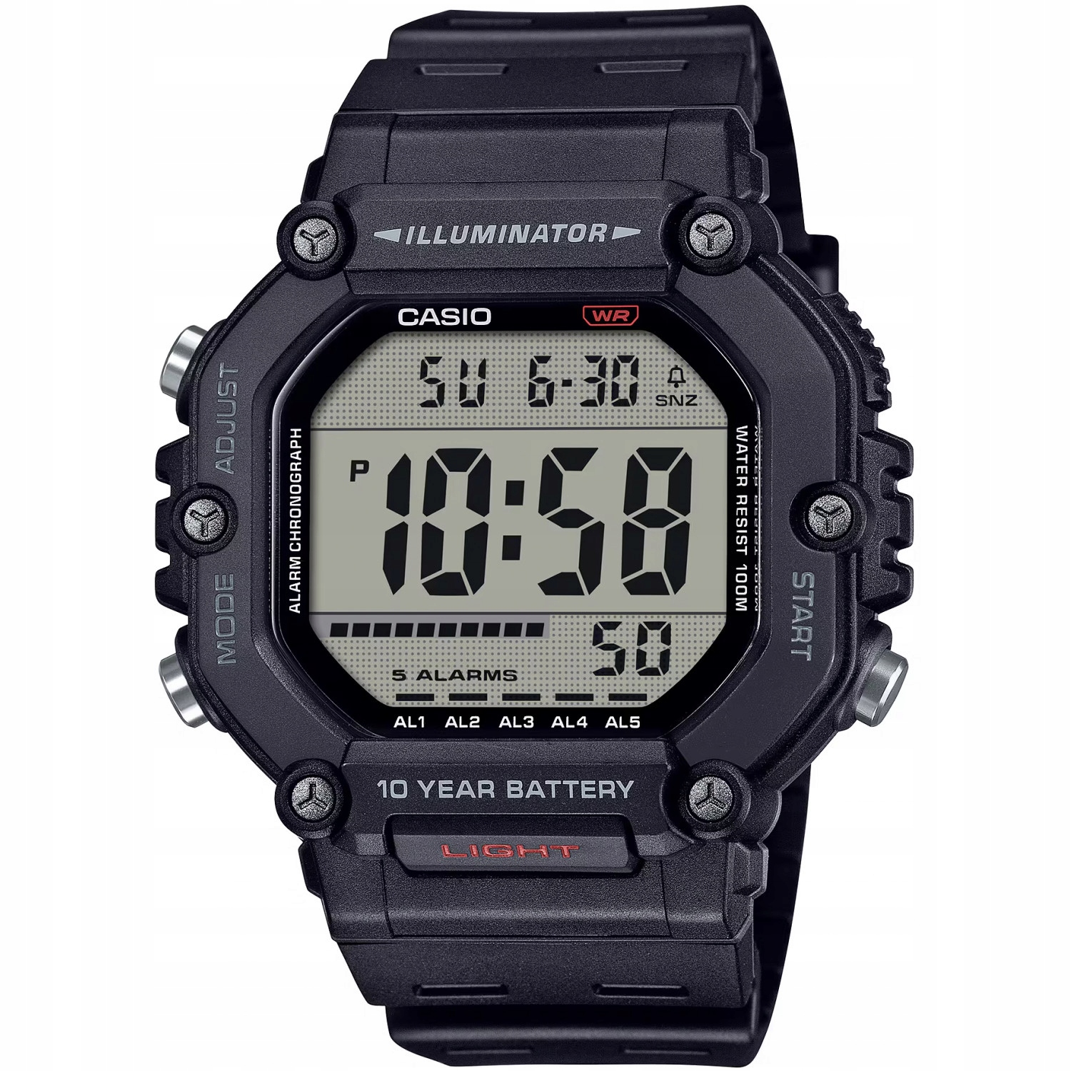 Pánské Hodinky Casio AE-1600H-1AVEF černé