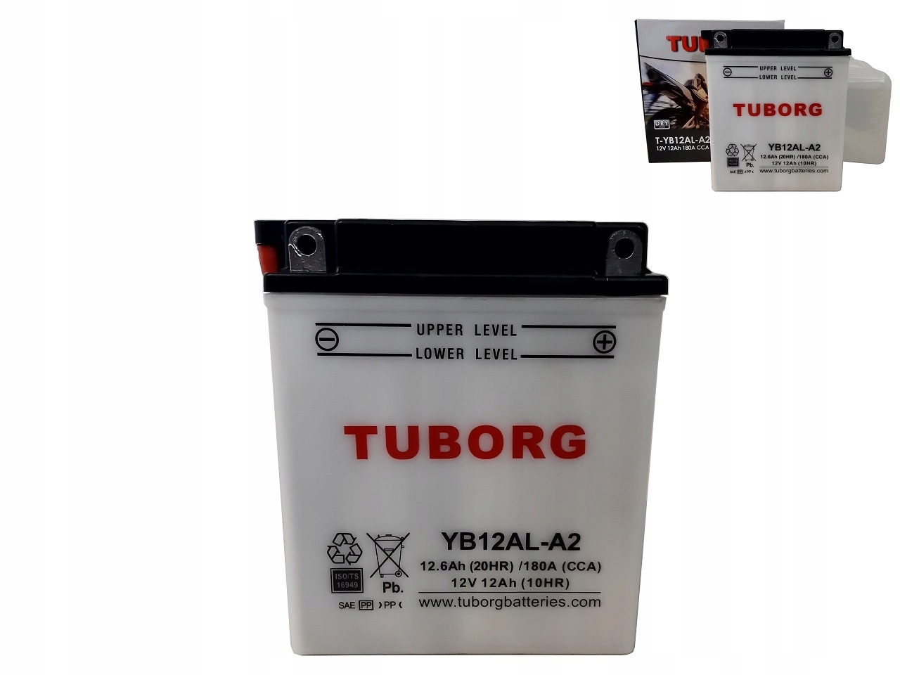 

Akumulator YB12AL-A2 12V Tuborg 2 Lata