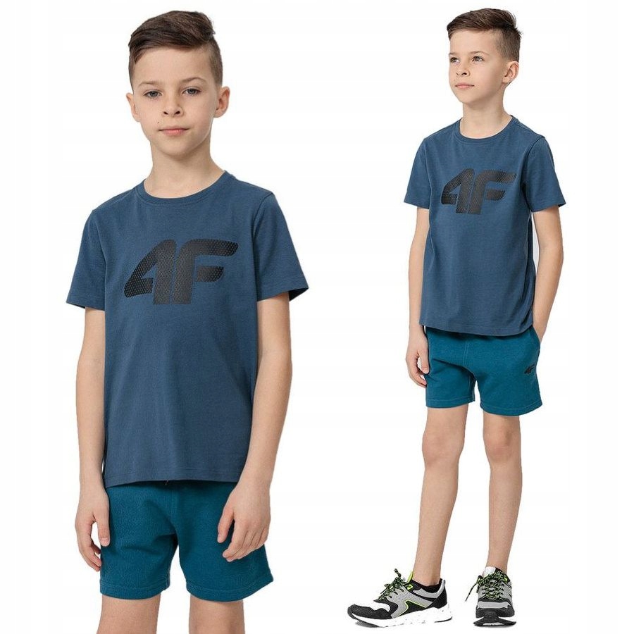 

Koszulka chłopięca 4F dziecięca t-shirt sportowa