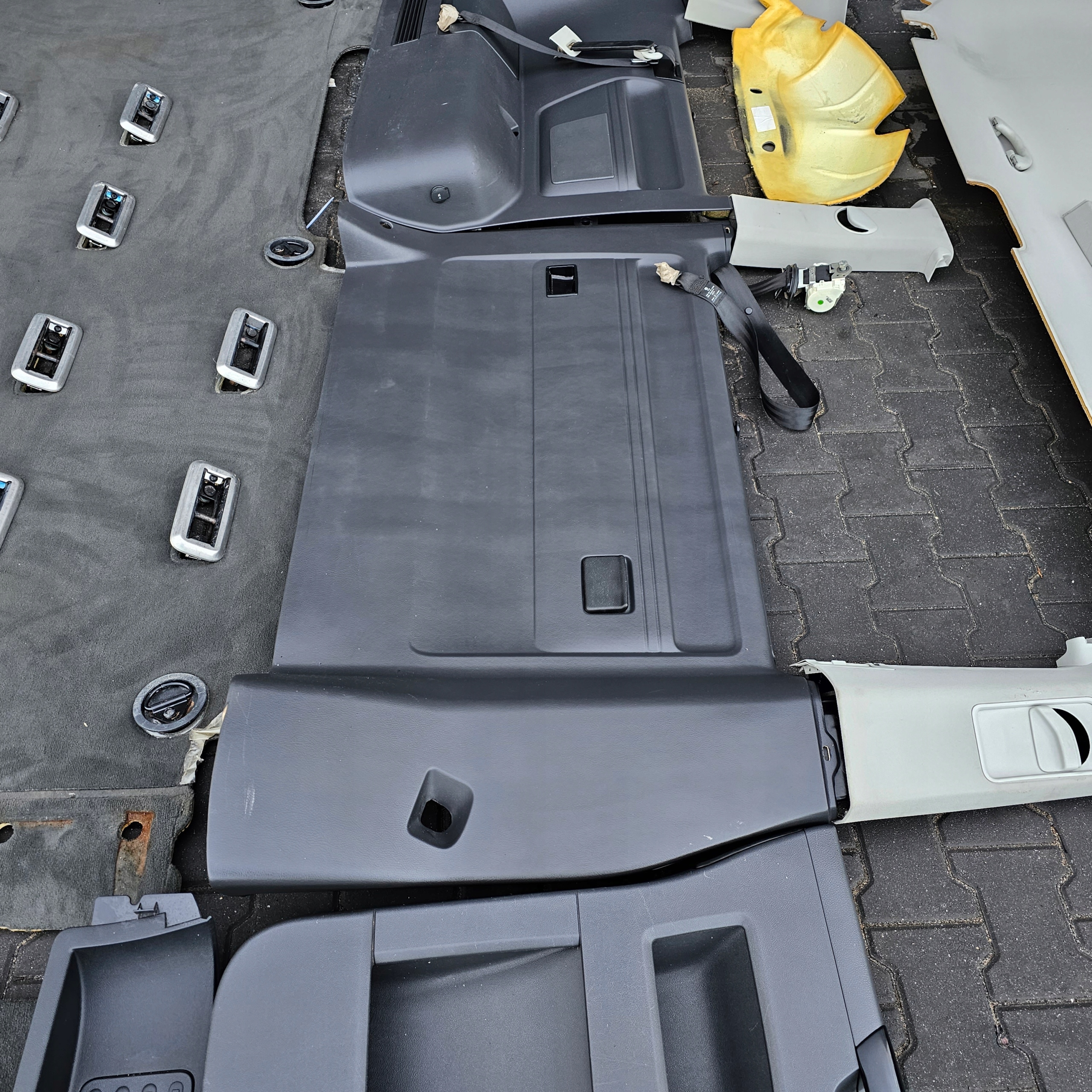 vw T5 T6 CARAVELLE Салон крепление защита обивка