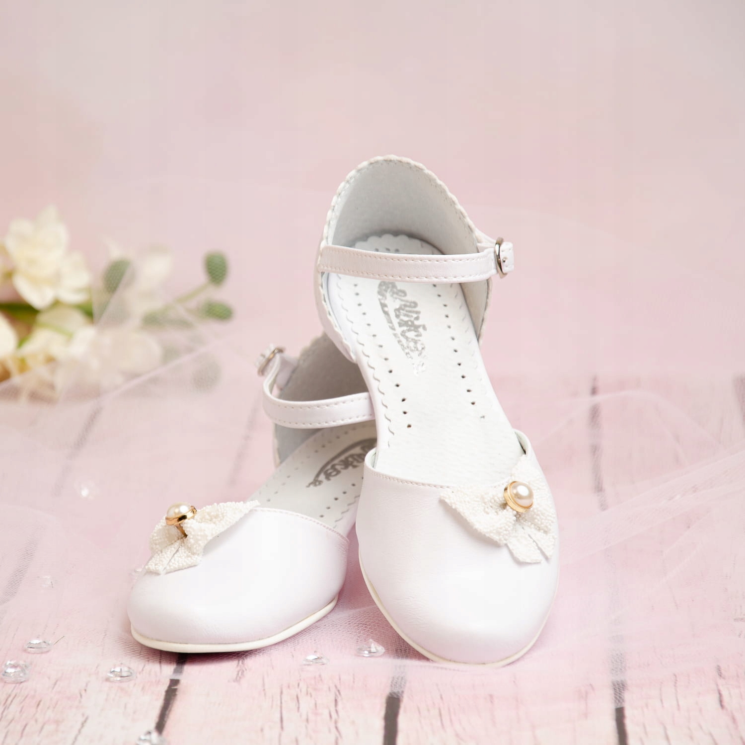 Buty komunijne dziewczęce KBD-718 - 37 Marka Inna marka