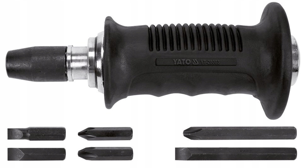 YATO YT-28003 WKRĘTAK UDAROWY DO POBIJANIA CRV 6 WIEMIENNYCH KOŃCÓWEK 175mm Marka bez marki