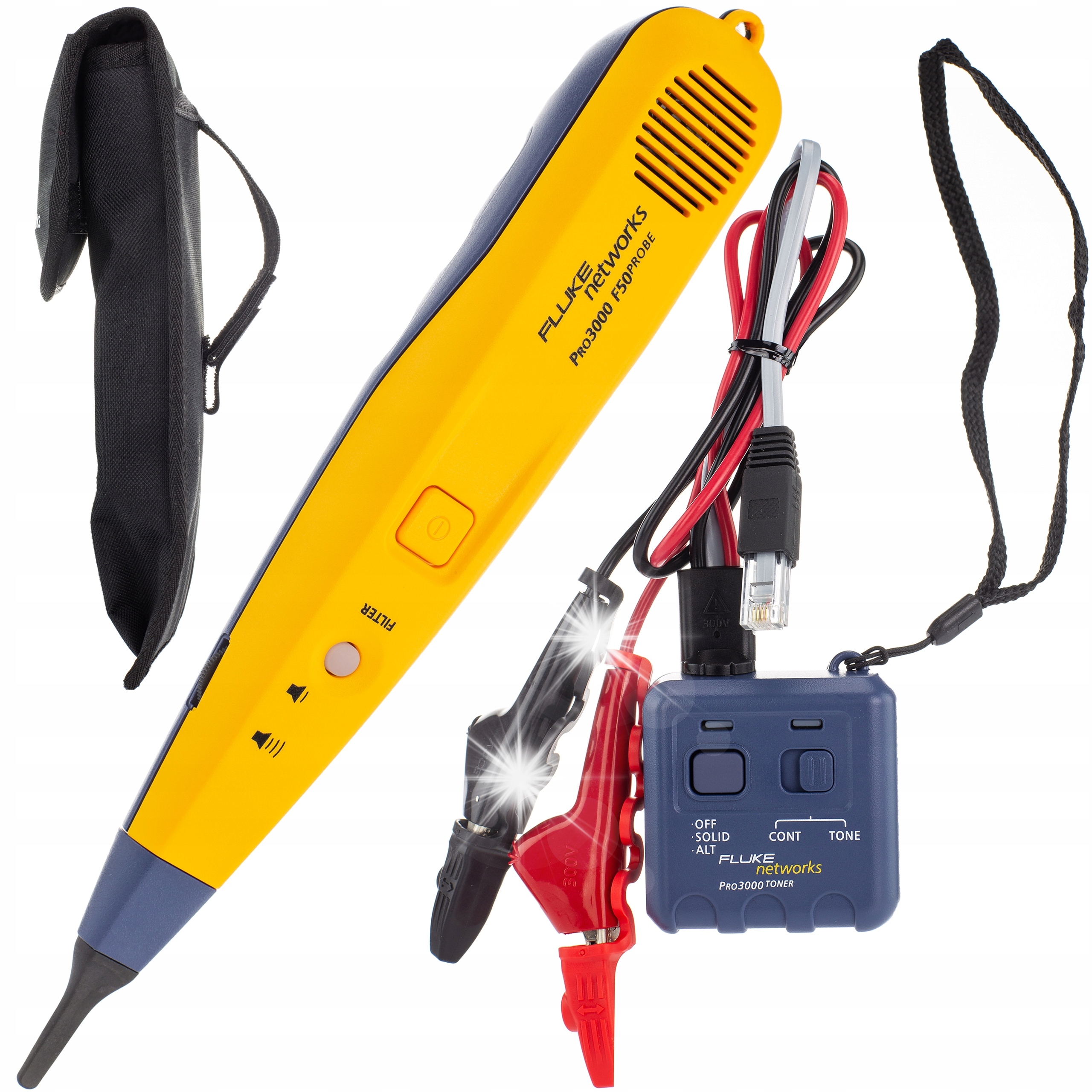 Fluke Networks Pro3000F 50 гц Локатор кабелей