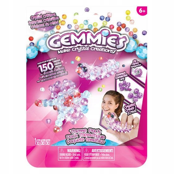 

Zestaw kreatywny kryształowe Robaczki Gemmies