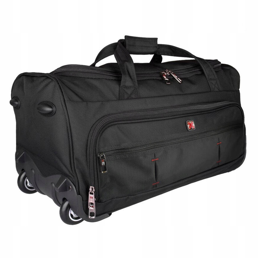 Torba podróżna na kółkach Travel'n'Meet MET-001 czarna Marka inna